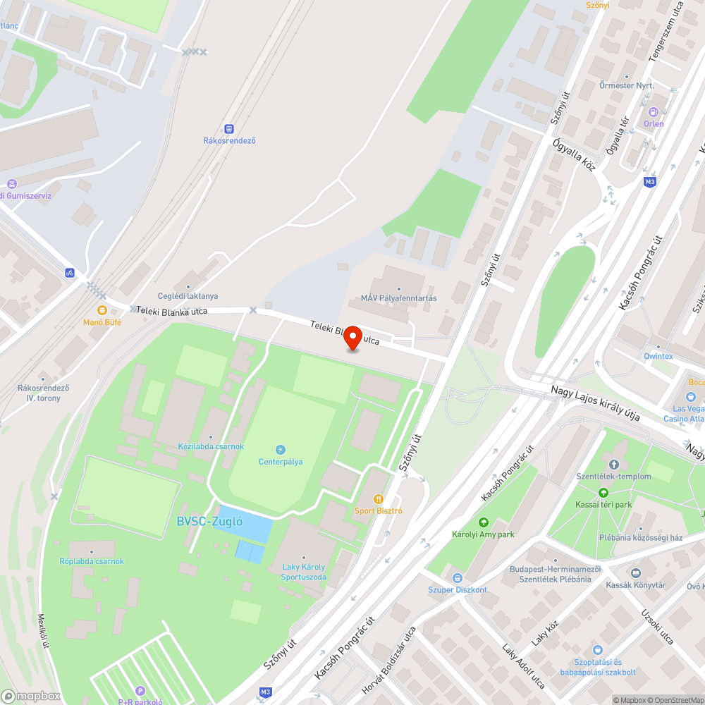 Roncs bejelentés helye