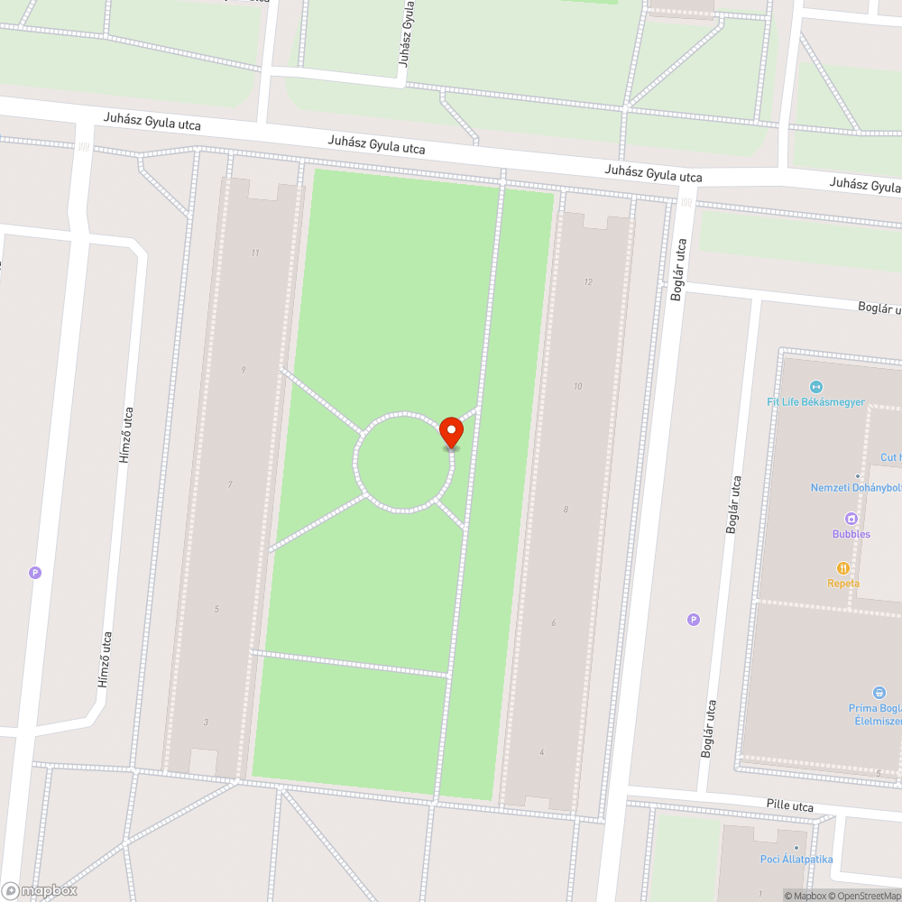 Padok lefestése bejelentés helye