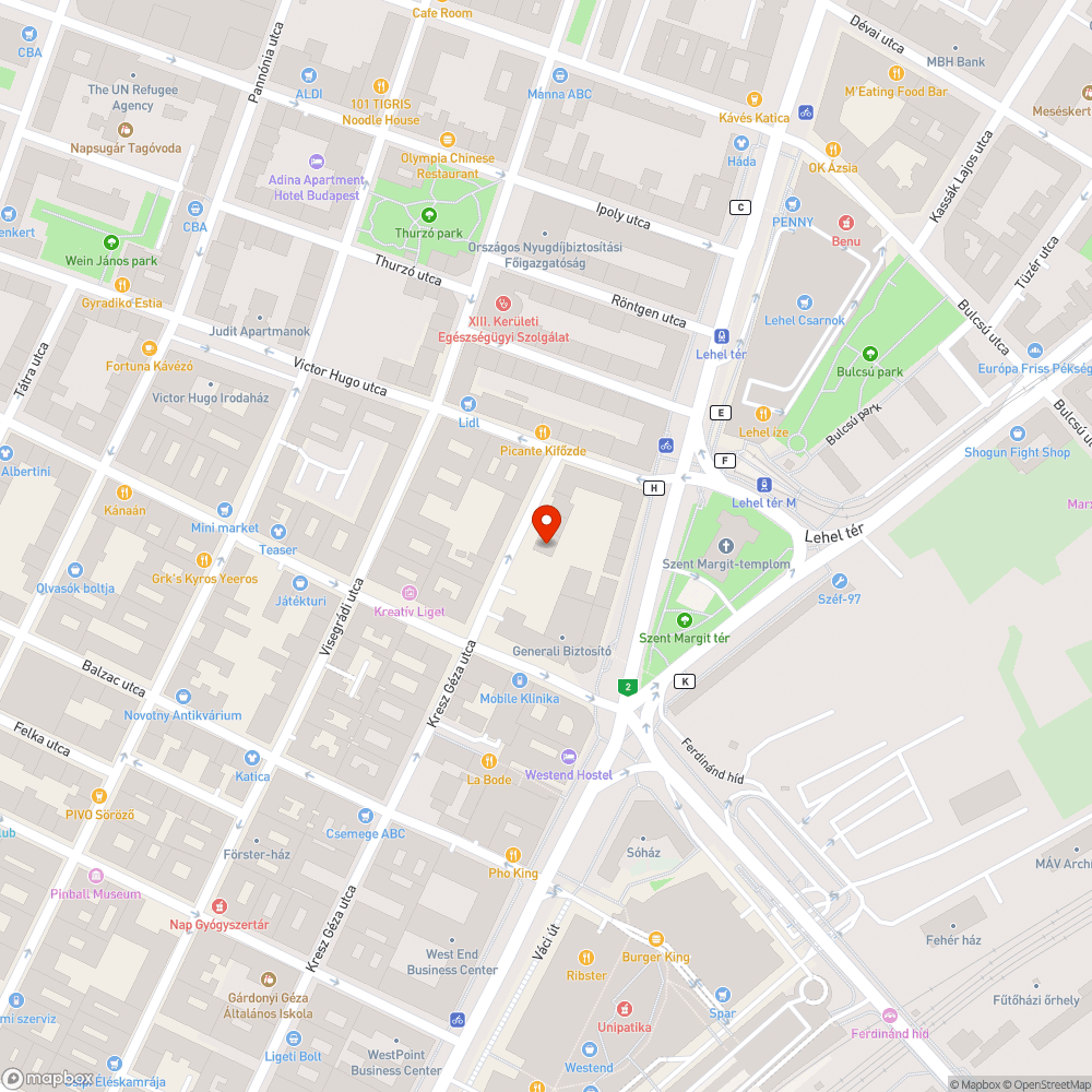 Emberi ürülék Kresz Géza u. bejelentés helye