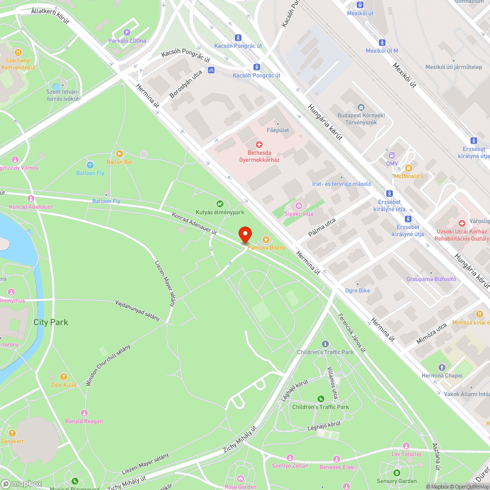 Kiszáradt fa 032 bejelentés helye