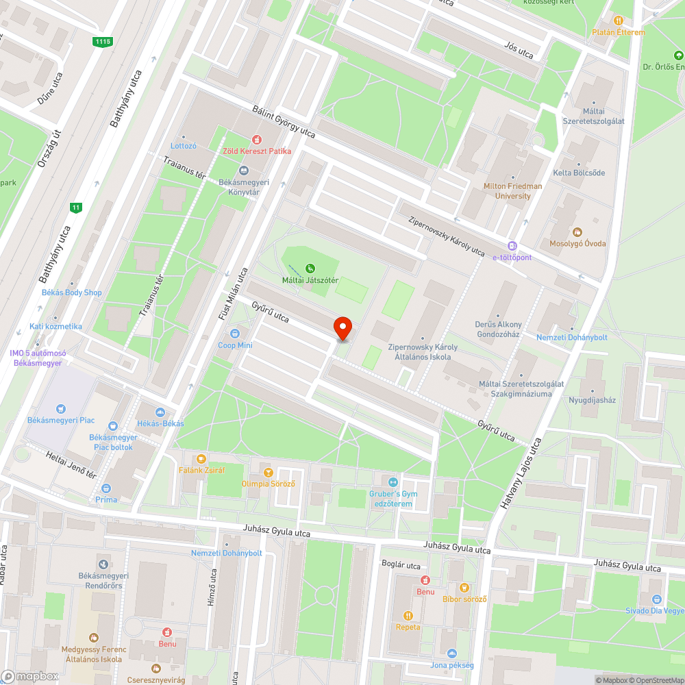 Maszek tereprendezés bejelentés helye