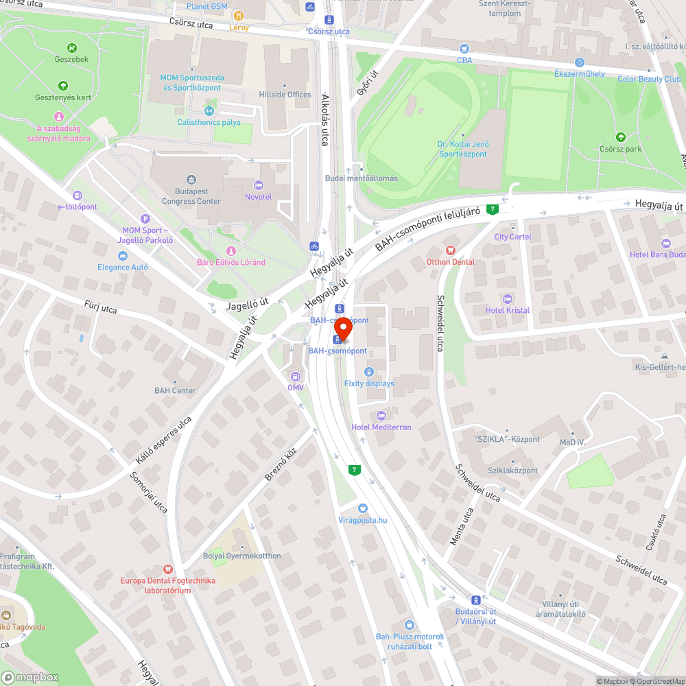 Rongált szekrény bejelentés helye