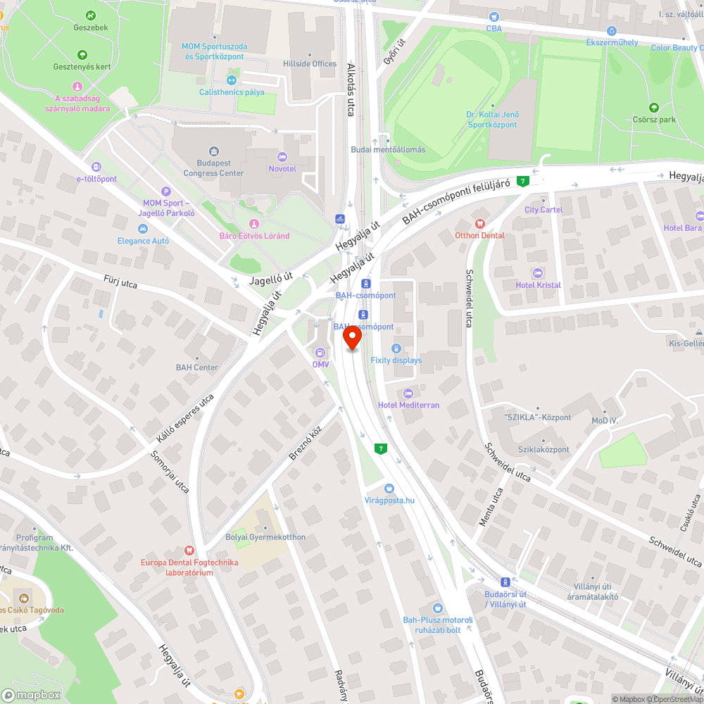 Gyanús jármű bejelentés helye