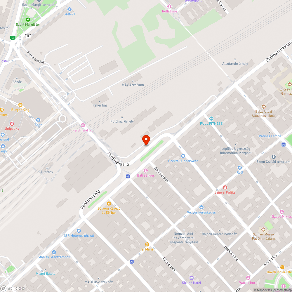 Járdára belógó faágak bejelentés helye