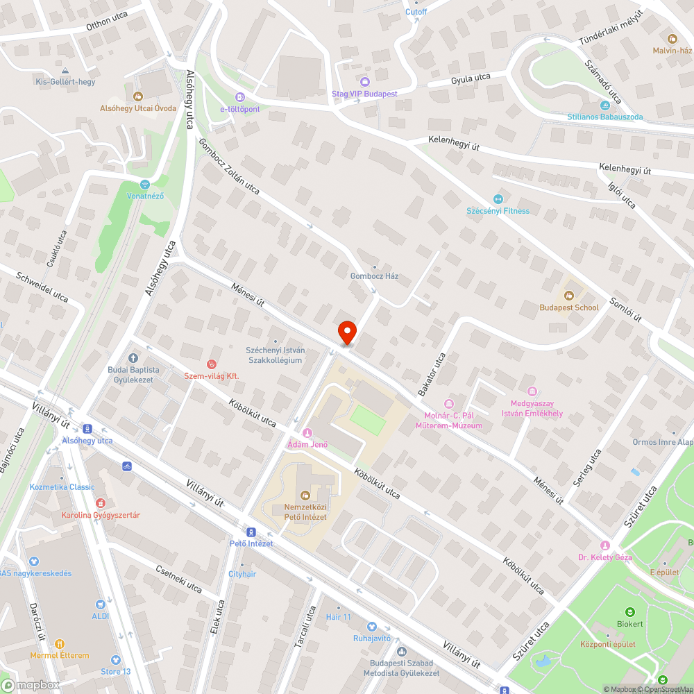 Otthagyott, feltört járda bejelentés helye