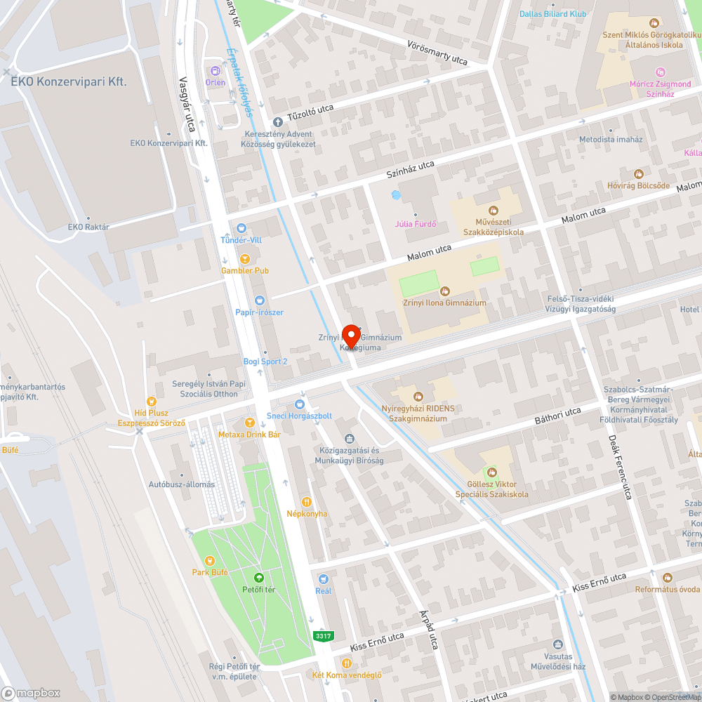 Zöldterületen parkolás bejelentés helye