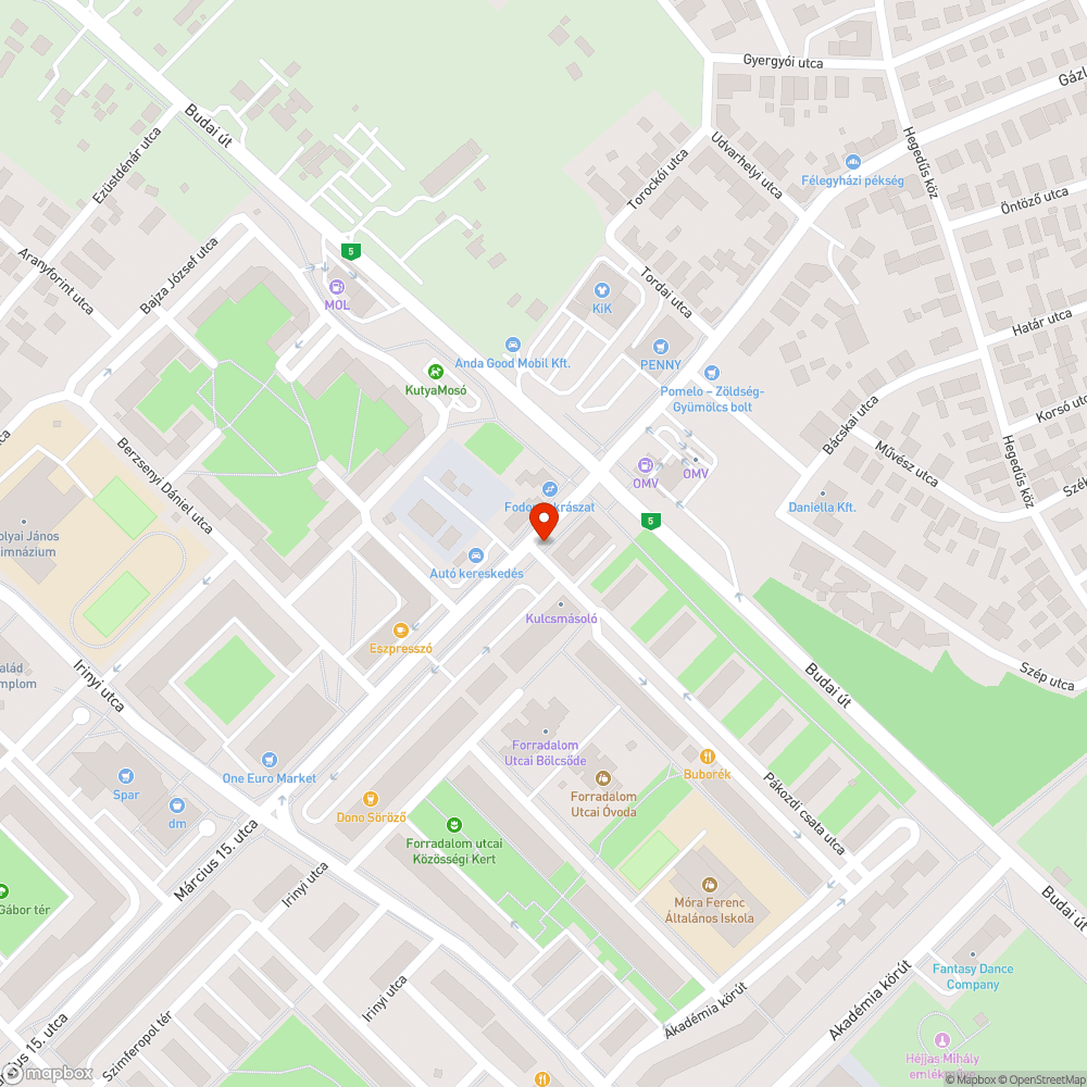 Kopott tábla bejelentés helye