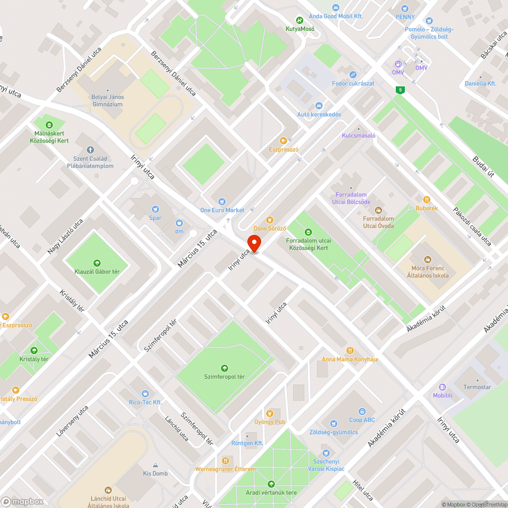 Rozsdás rúd és kopott pad bejelentés helye