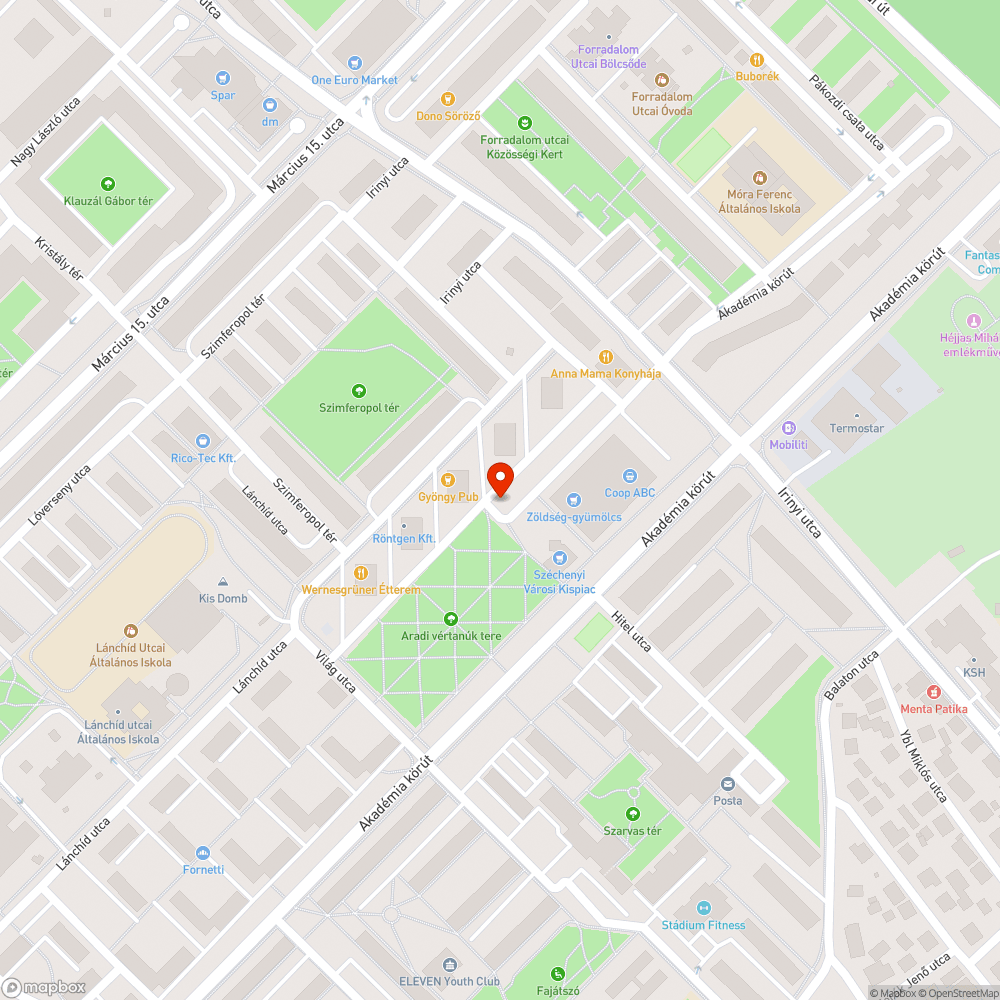 Sérült fedlap bejelentés helye