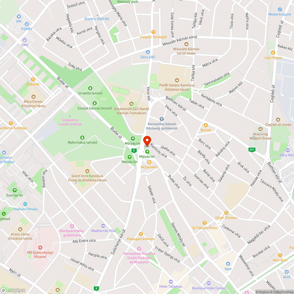 Sérült fedlap bejelentés helye