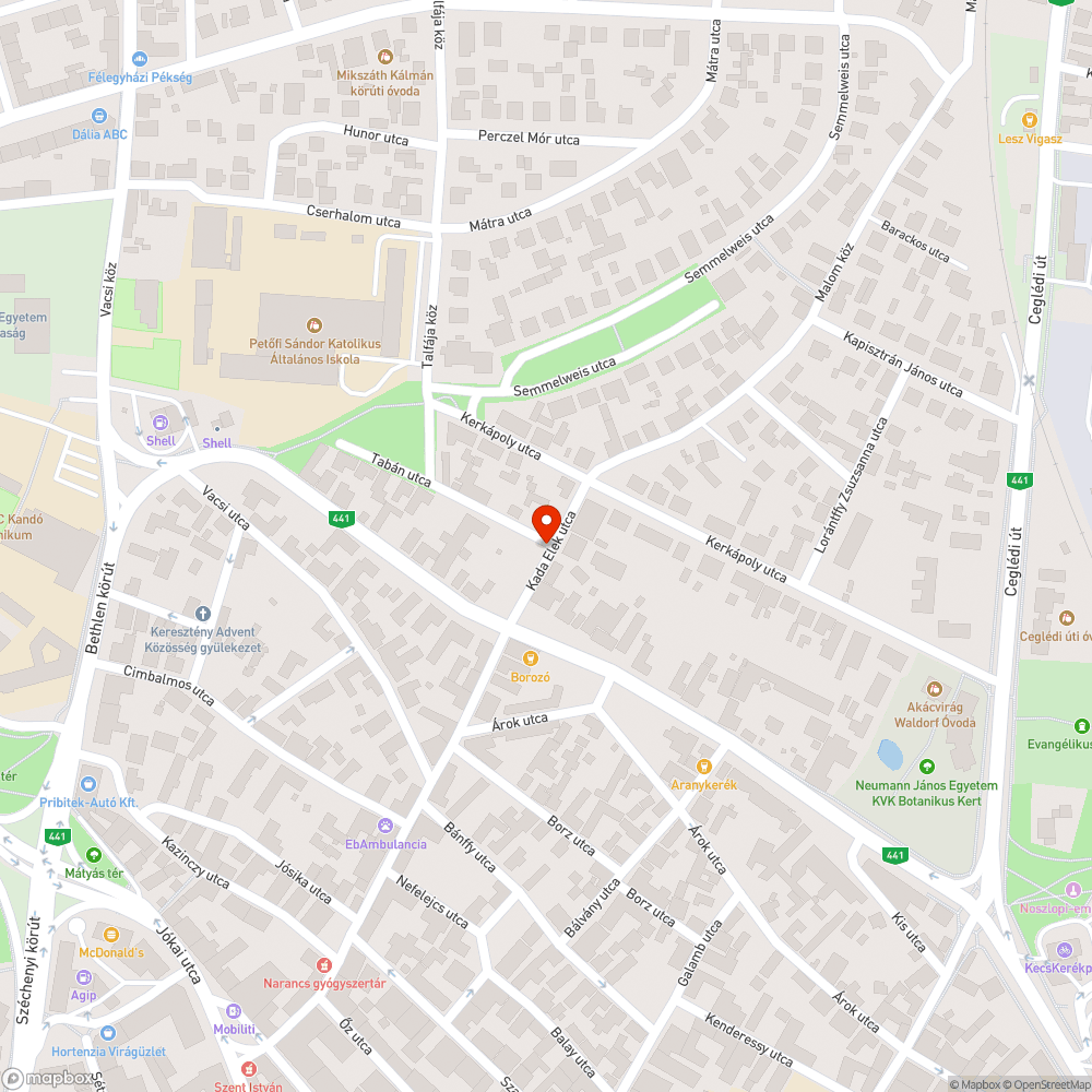 Szétesett a közmű körül a járda bejelentés helye