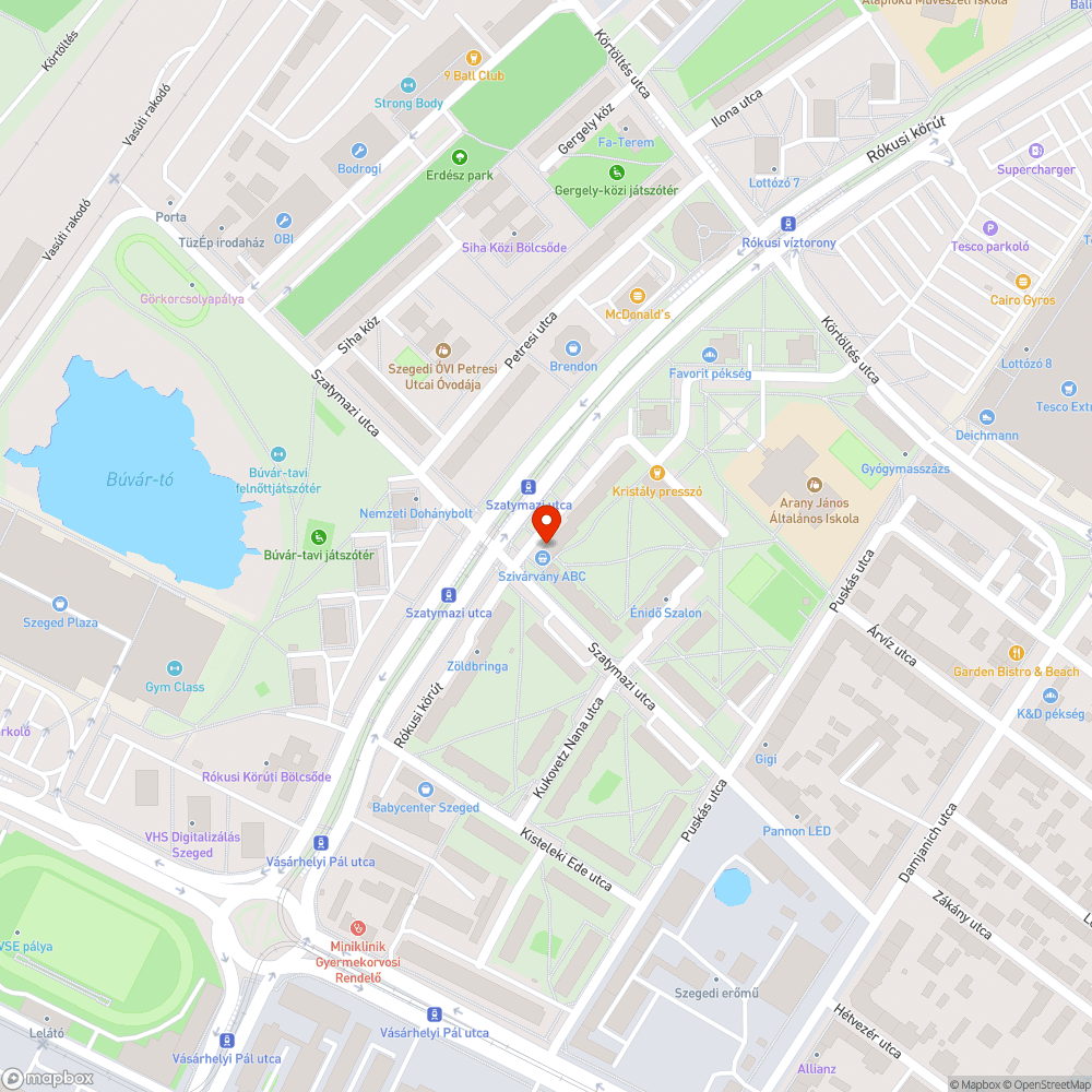 Védő korlát sérülés bejelentés helye