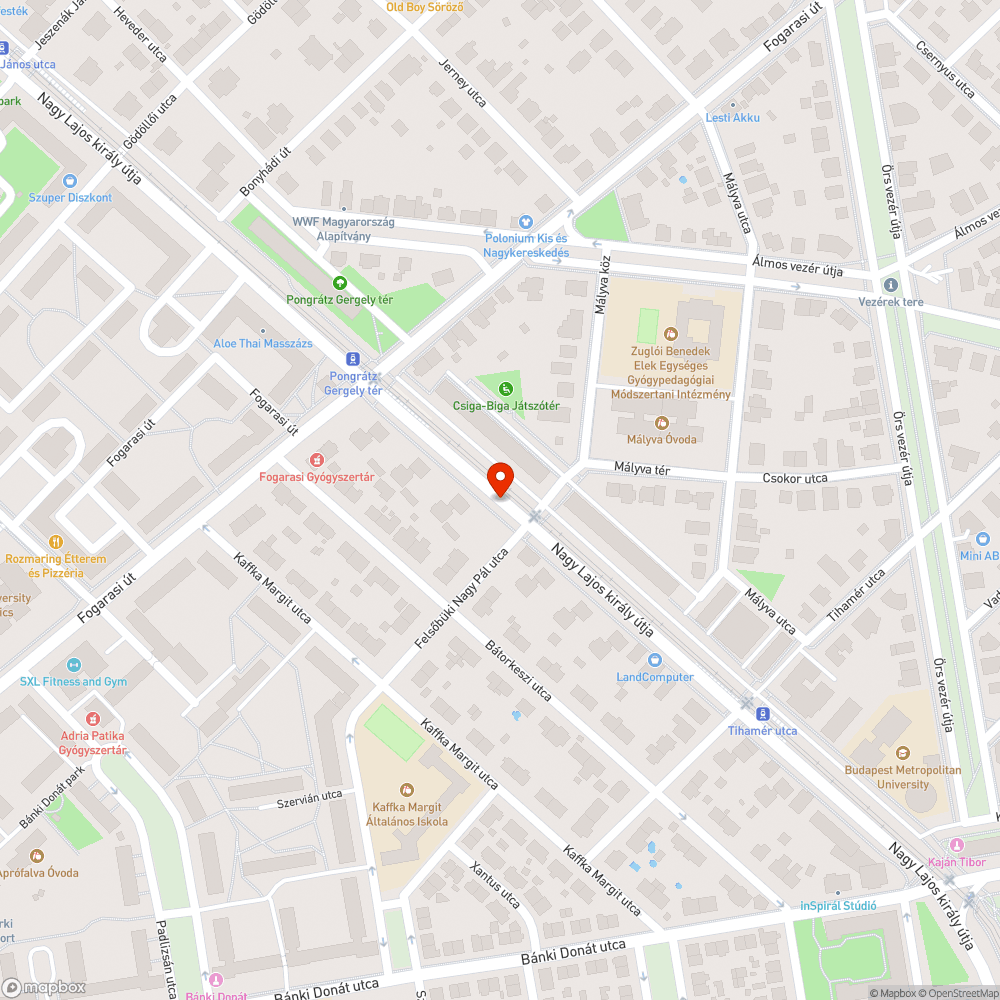 Lehasadt faág a járdán bejelentés helye