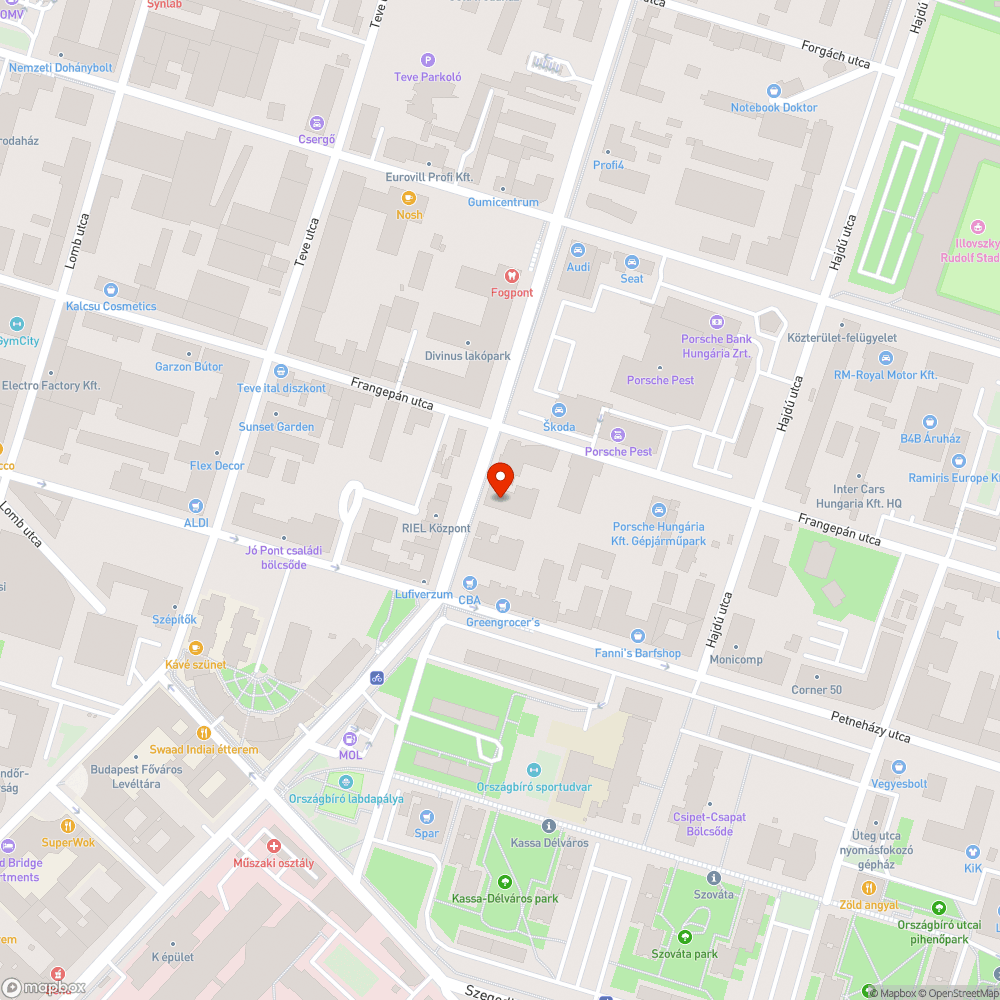 Lekopott festék bejelentés helye