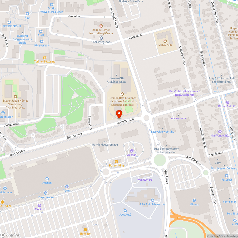 Kopott pad bejelentés helye