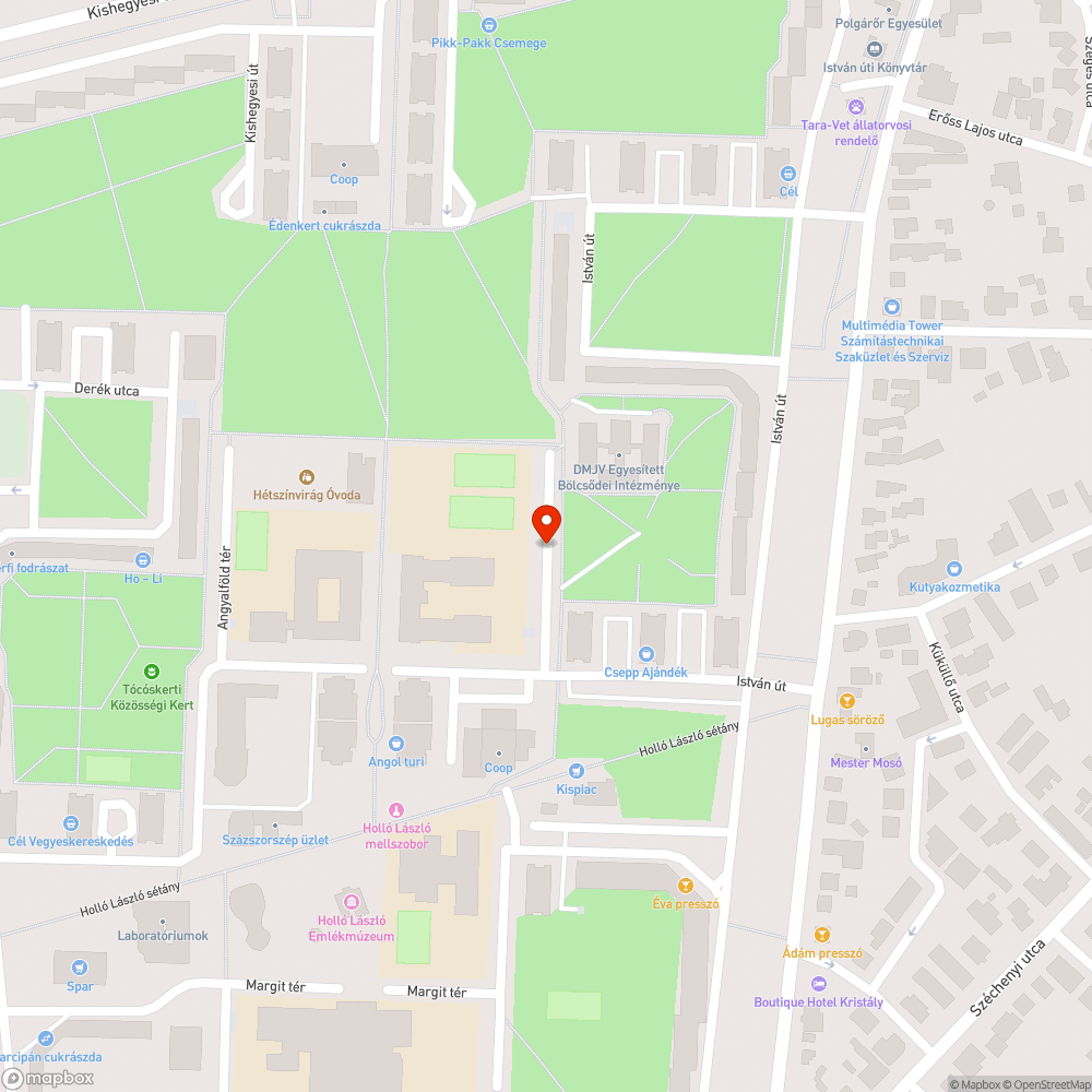 Eldugult víznyelők bejelentés helye