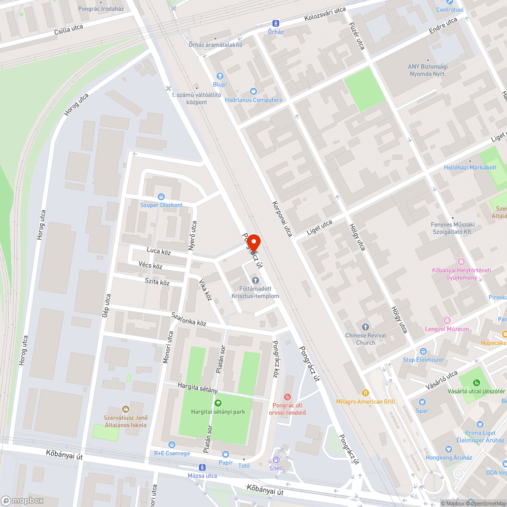 Egy nagyon megkopott pad bejelentés helye