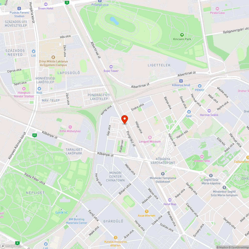 Egy nagyon graffitis buszmegálló! bejelentés helye