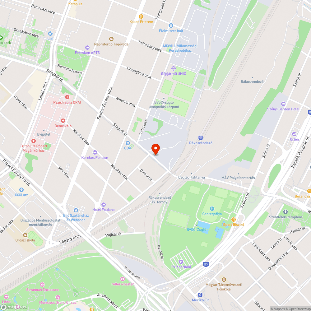 Elhagyott Audi bejelentés helye