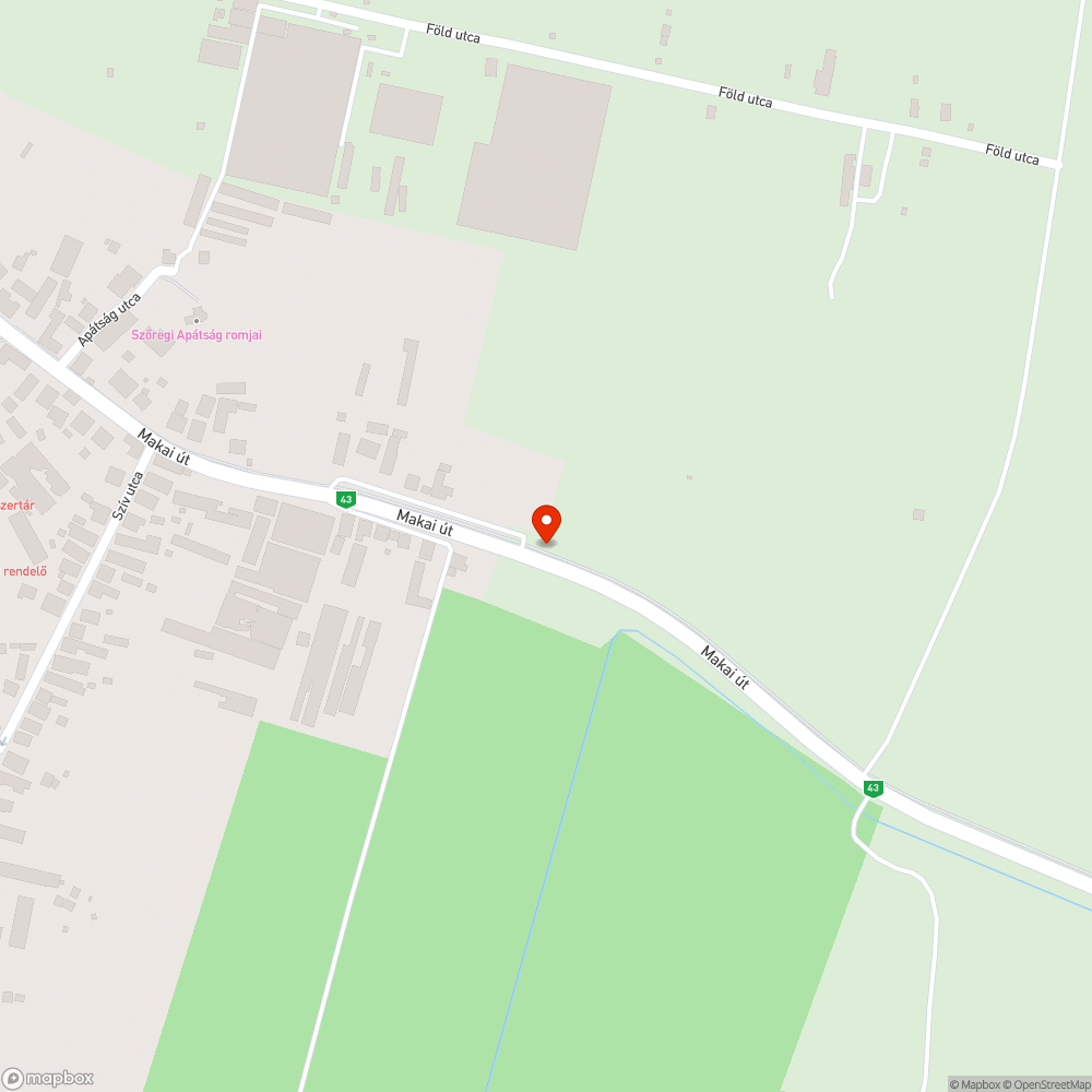 Fokozottan veszélyes bicikliút bejelentés helye