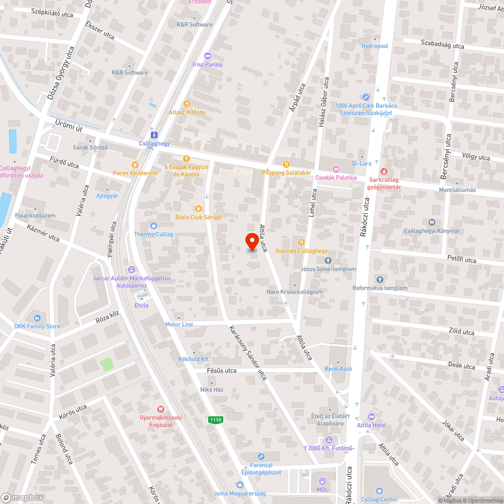 Kikerülhetetlen, óriás kátyú bejelentés helye