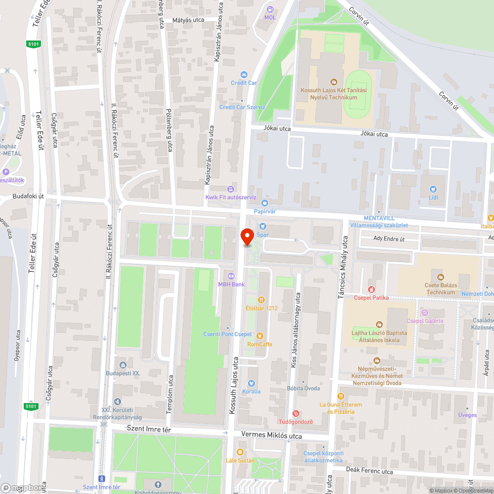 Megdőlt jelzőtábla bejelentés helye