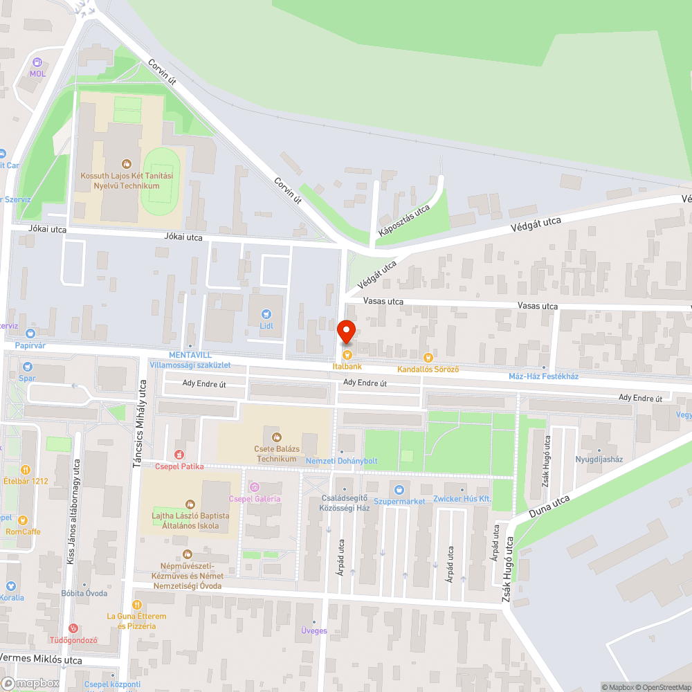 Megrepedt szélvédő a buszon bejelentés helye