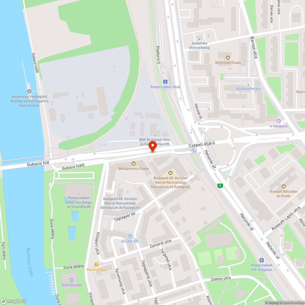 Iskola kerítése graffitis bejelentés helye