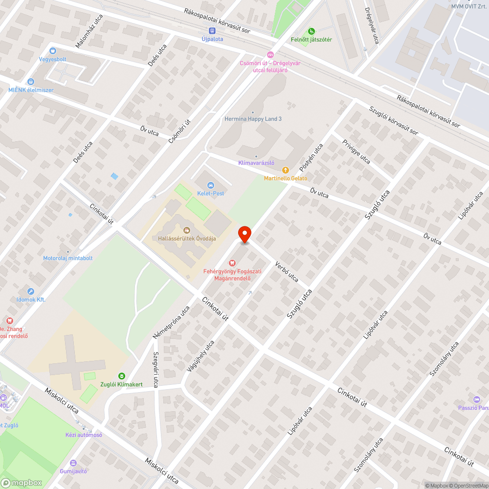 Hiányzik a járda bejelentés helye