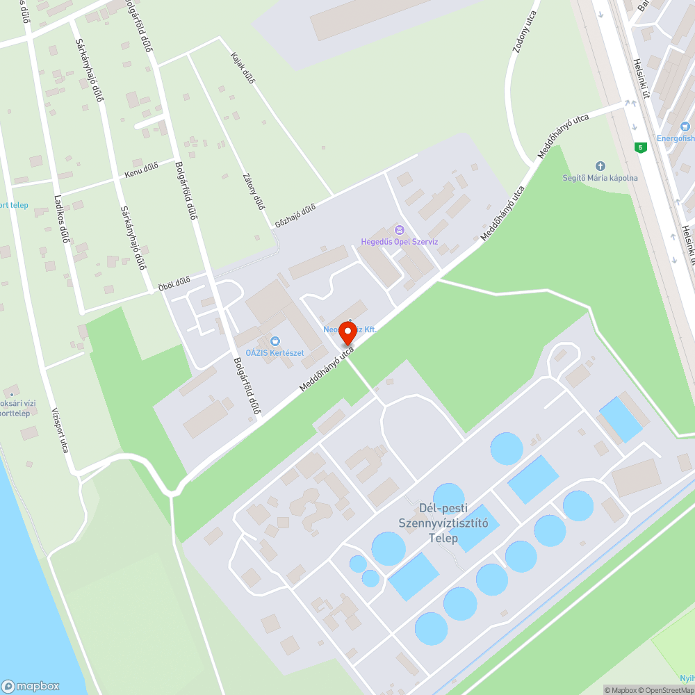 Soroksár kátyúk bejelentés helye