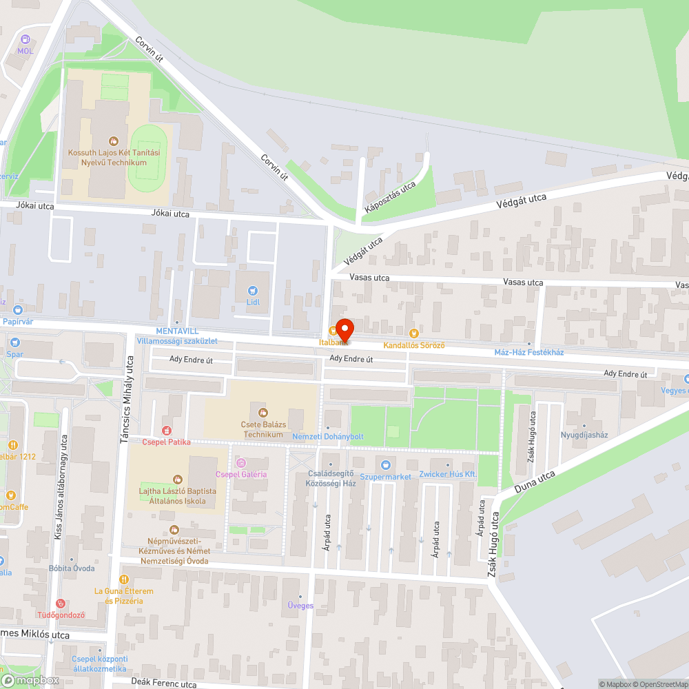 akadályozott kilátás a magasra nőtt bokrok miatt bejelentés helye