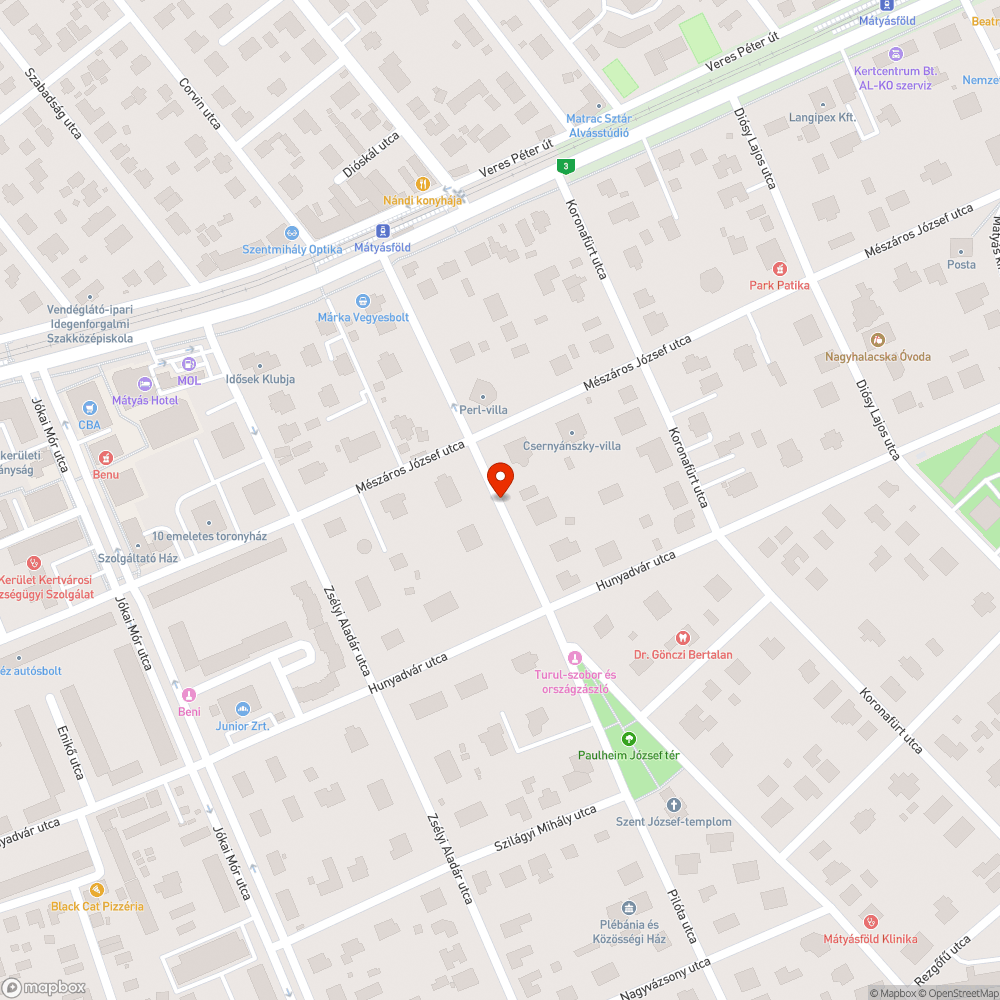 Kiszáradt platánok, elfűrészelt törzsek bejelentés helye