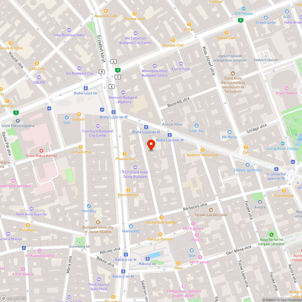 szemetes utca, Bacsó Béla u. 6. bejelentés helye