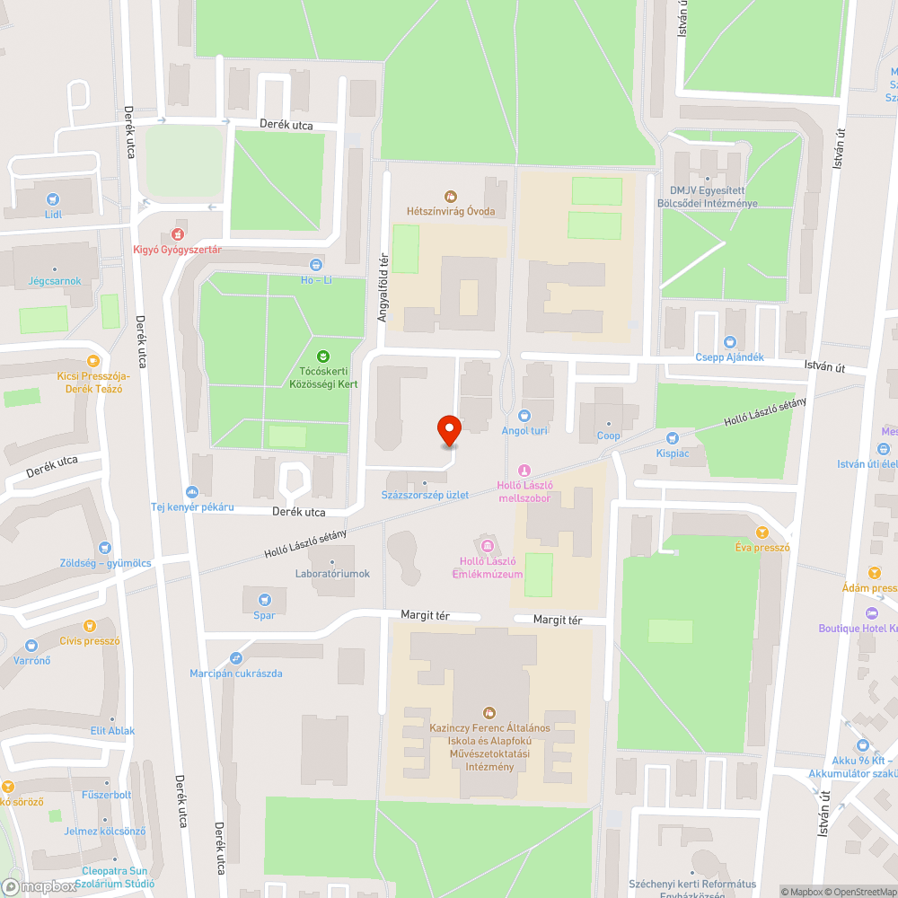 Eldugult víznyelő bejelentés helye