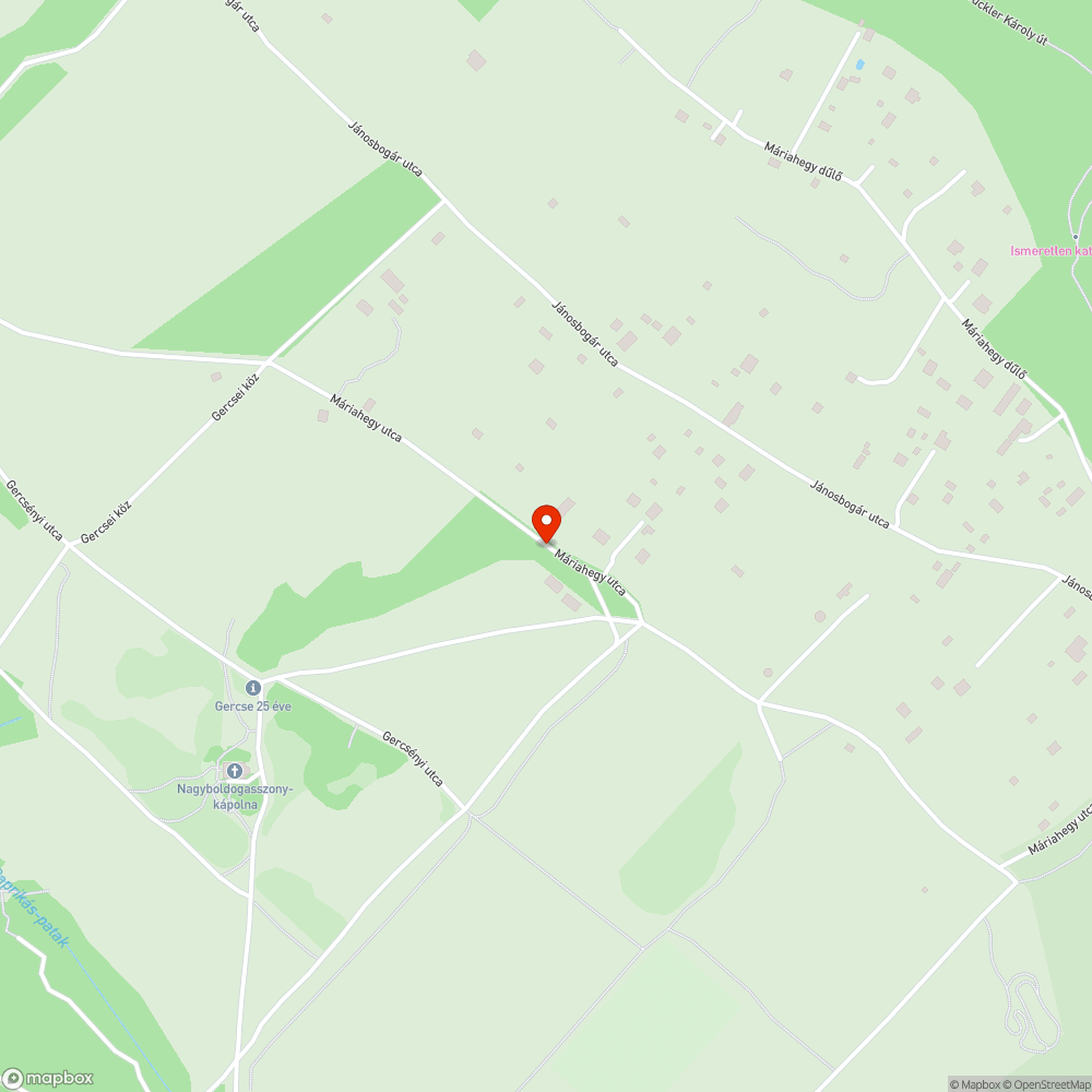 Járhatatlan útszakasz bejelentés helye