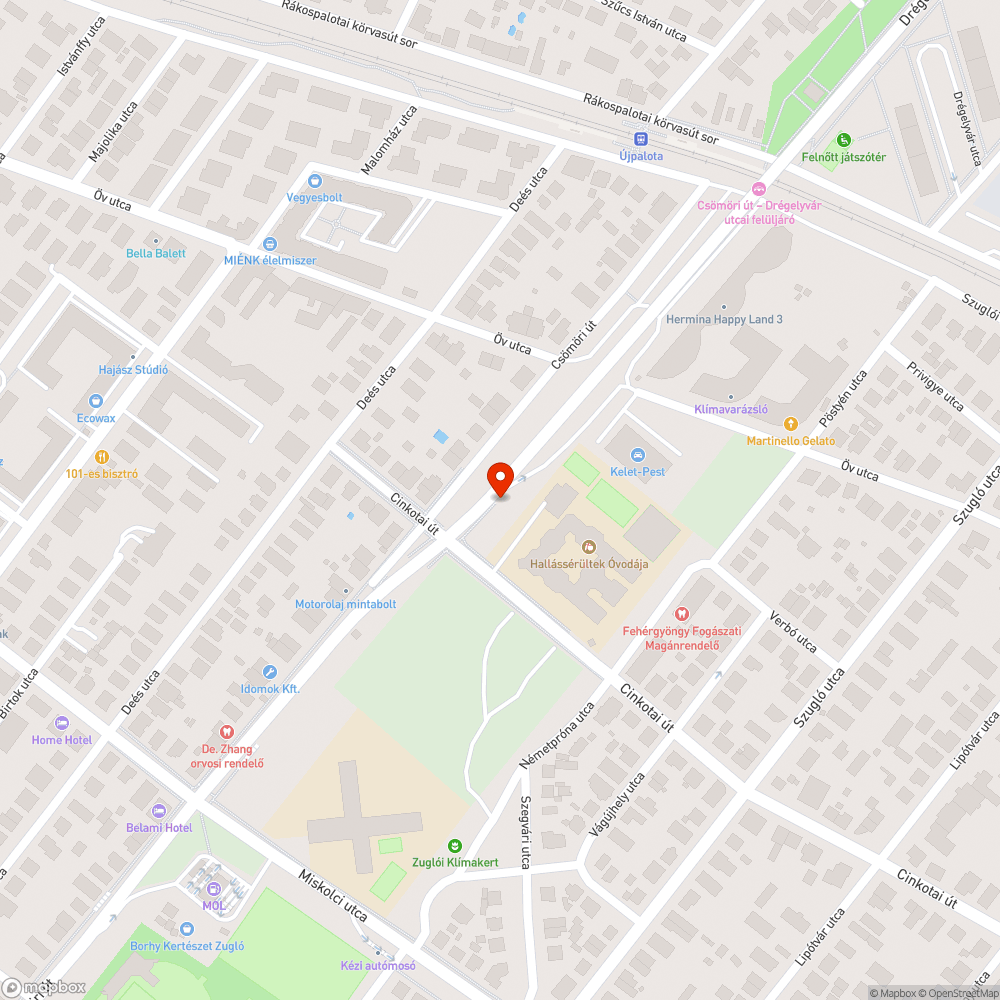 Graffitis és elhanyagolt tábla bejelentés helye