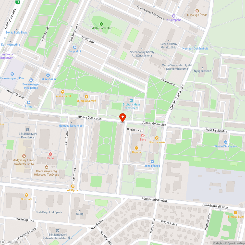 Rossz állapotú telefonfülke bejelentés helye