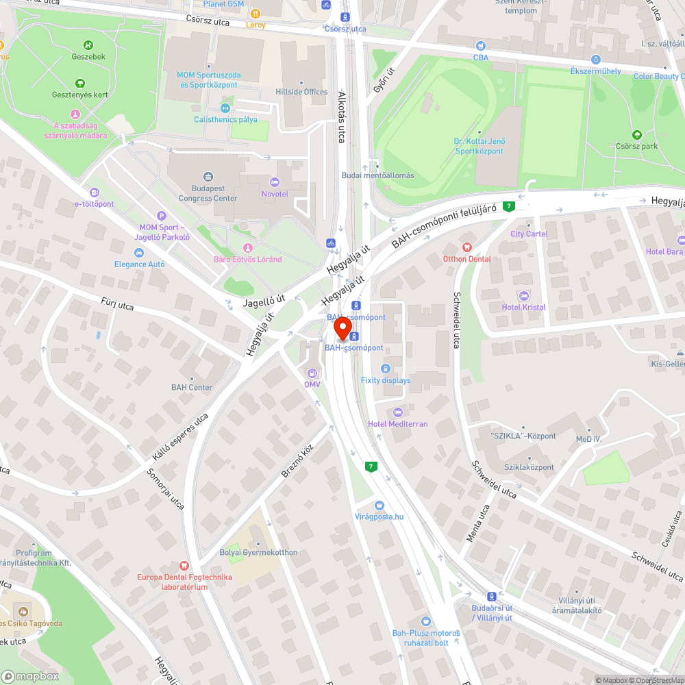 Gyanús lakóautó bejelentés helye