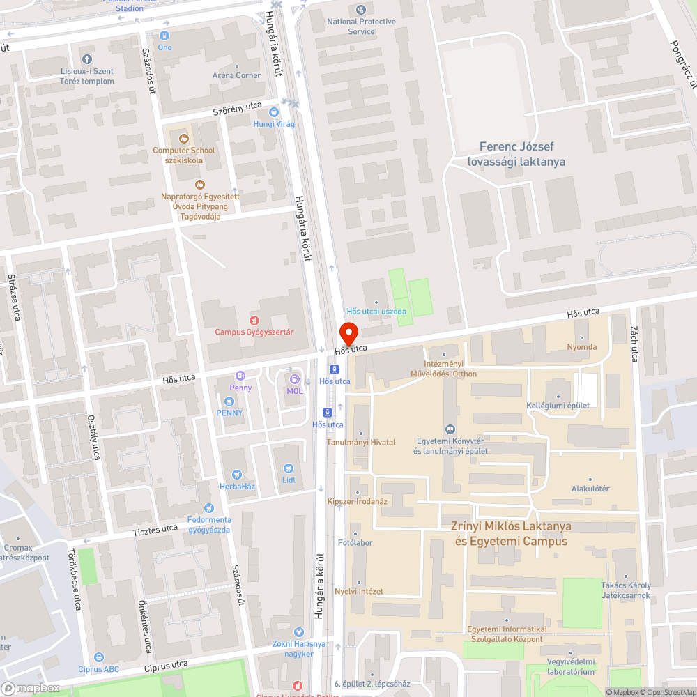 Leesett fényterelő bejelentés helye