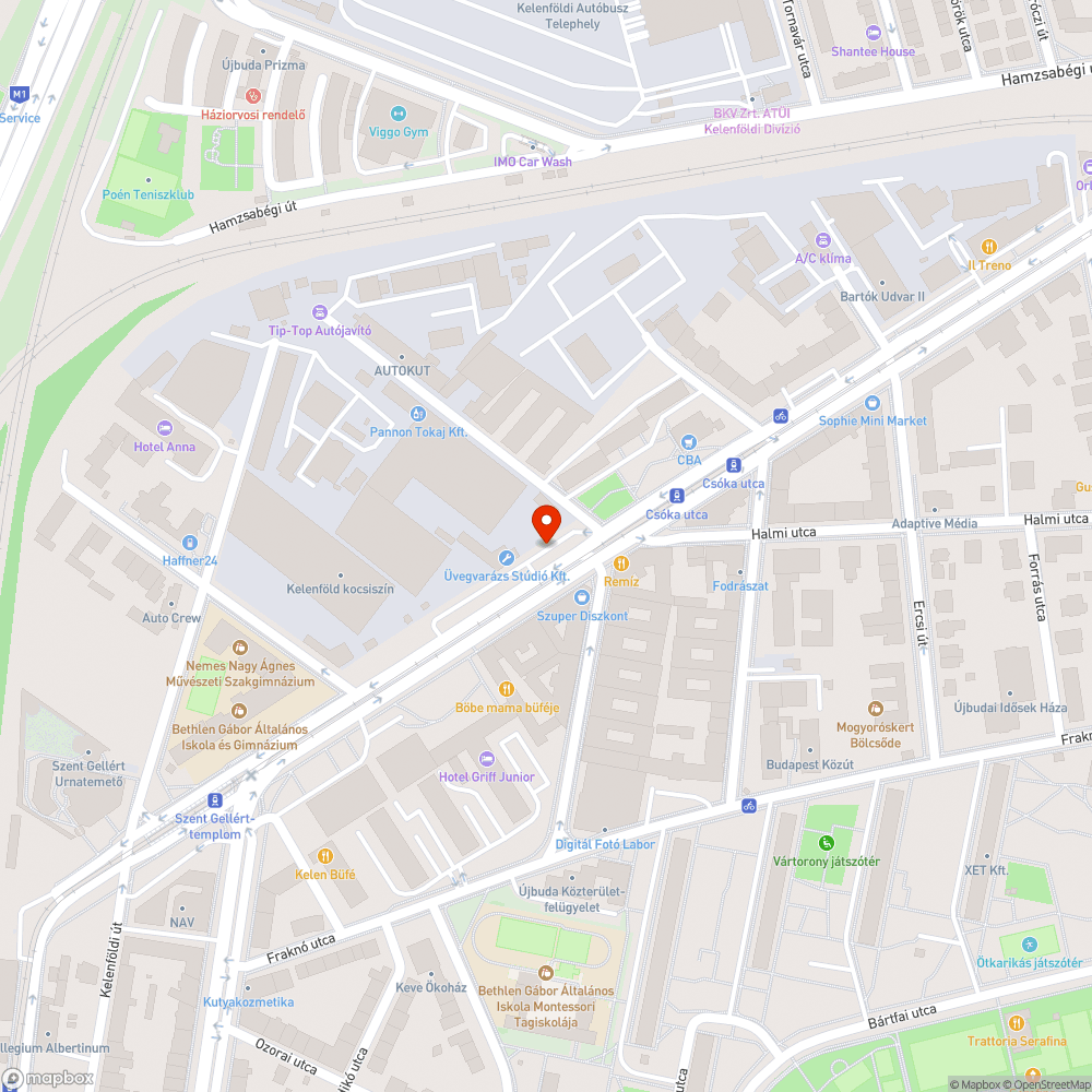 Parkolóban hosszú ideje mozdulatlanul álló személygépkocsi bejelentés helye