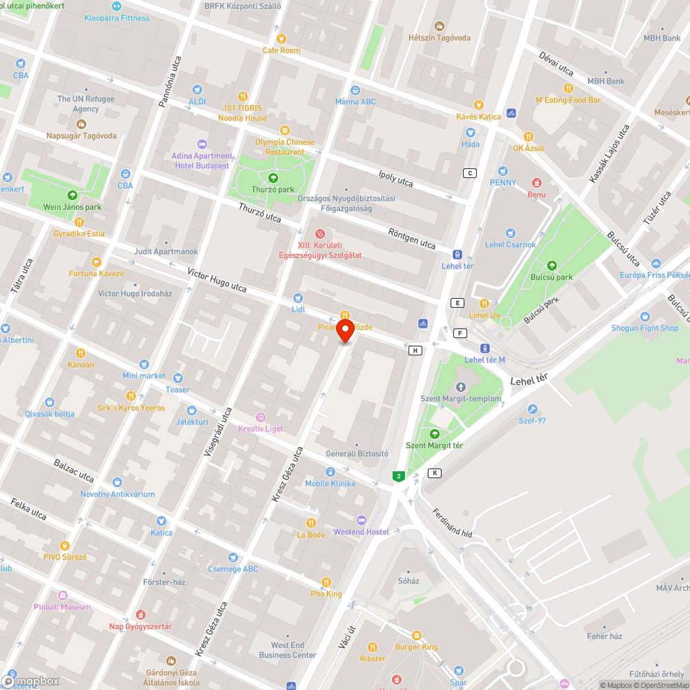 Törött ablaküveg bejelentés helye