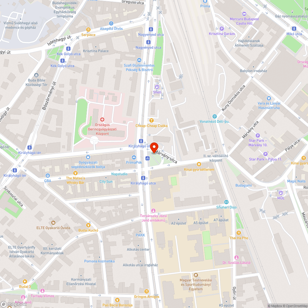 Kidőlő poller bejelentés helye