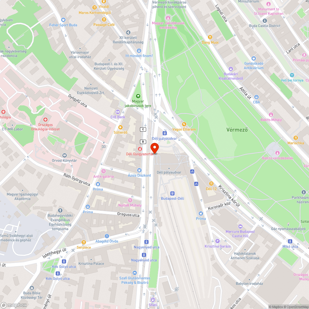 Omladozó aluljáró bejelentés helye