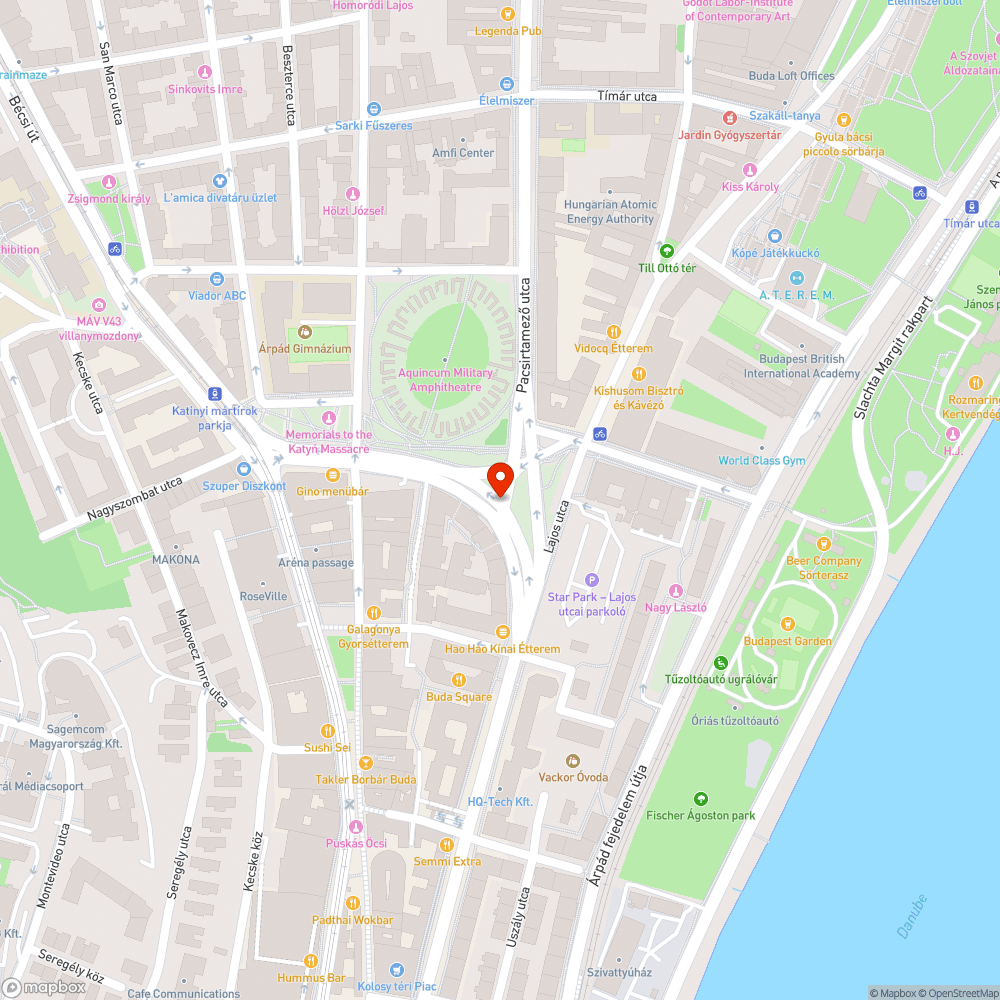 Úthiba a lefolyó körül bejelentés helye