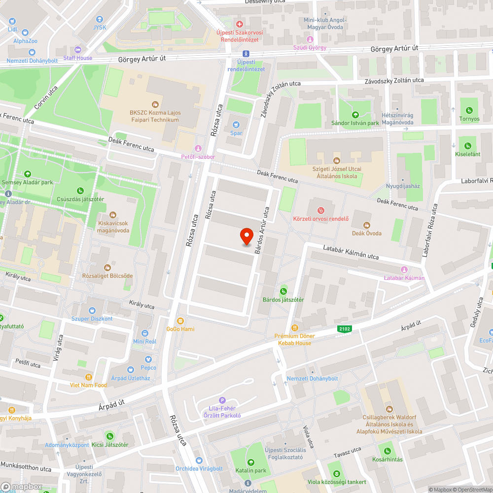 Befejezetlen úthiba javitás bejelentés helye