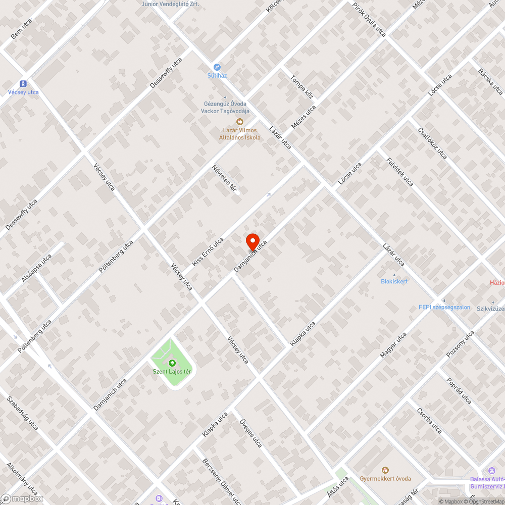 Járdaszintre lelógó elektromos vezetékek bejelentés helye