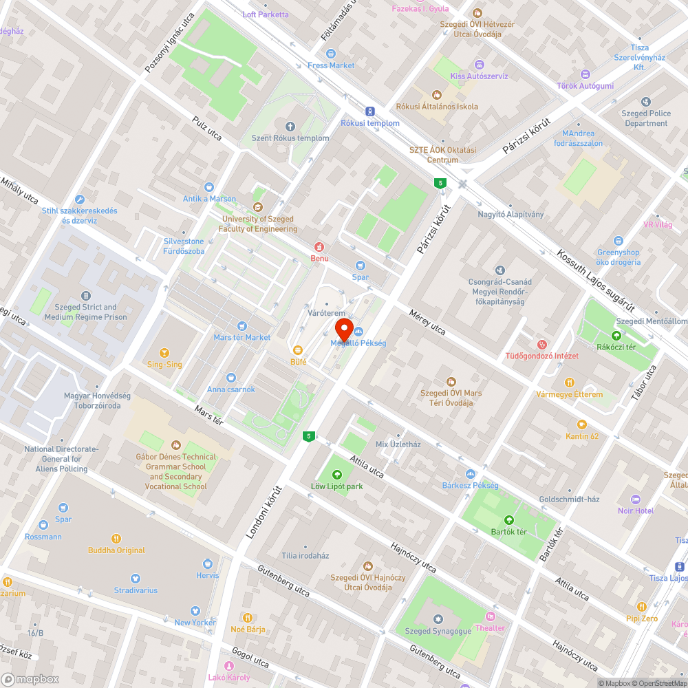 Elhanyagolt, szemetes terület bejelentés helye