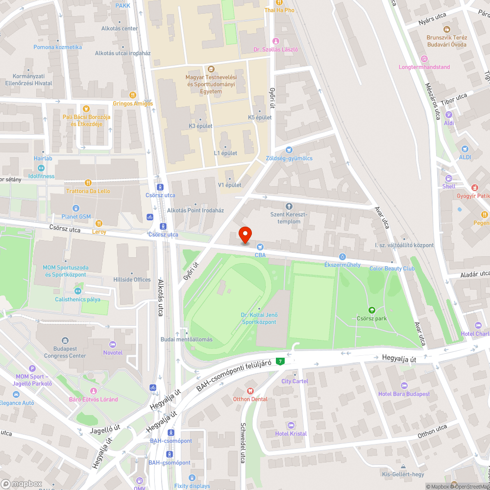 Sérült keret bejelentés helye