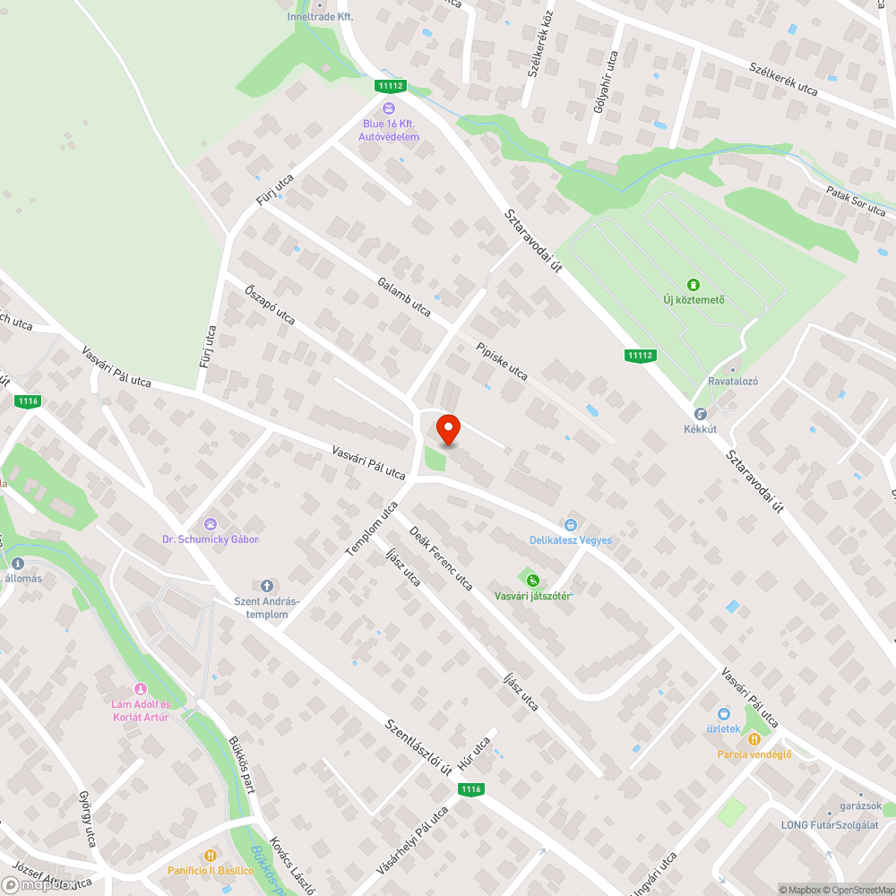 Több közösségi lámpaoszlop meghíbásódása bejelentés helye