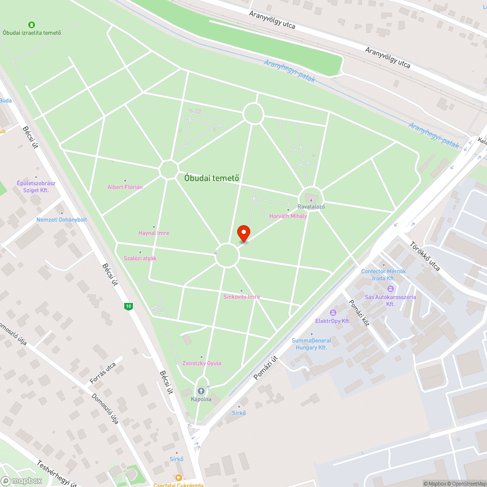 Gyalogosokra  veszélyes utak bejelentés helye